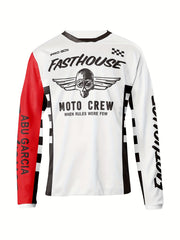 Men's Fasthouse Cycling Jersey Quick Dry & Long Sleeves
