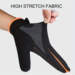 Summer Quick-dry Non-slip Touch Screen Full-finger Gloves
