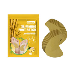 12pcs Wildly Ginger Heating Foot Pad Stickers Repelling Cold Expelling Humidity