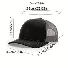 Adjustable Sunshade Mens Peaked Cap Outdoor Camping Sport