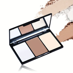 3 Colors Contouring Powder Correcting Highlighting Set