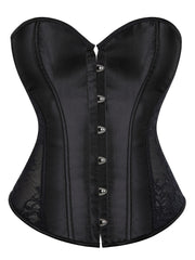 Strapless Corset Bustier Lace Up Body Shaper