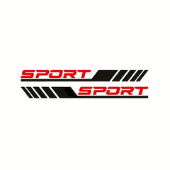 Car Door Side Sport Stripe Sticker Vinyl Decal
