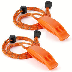 Emergency Safety Whistle Dual Frequency Portable Outdoor Lifesaving