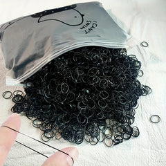 500pcs Colourful Rubber Bands Hair Accessories Kids