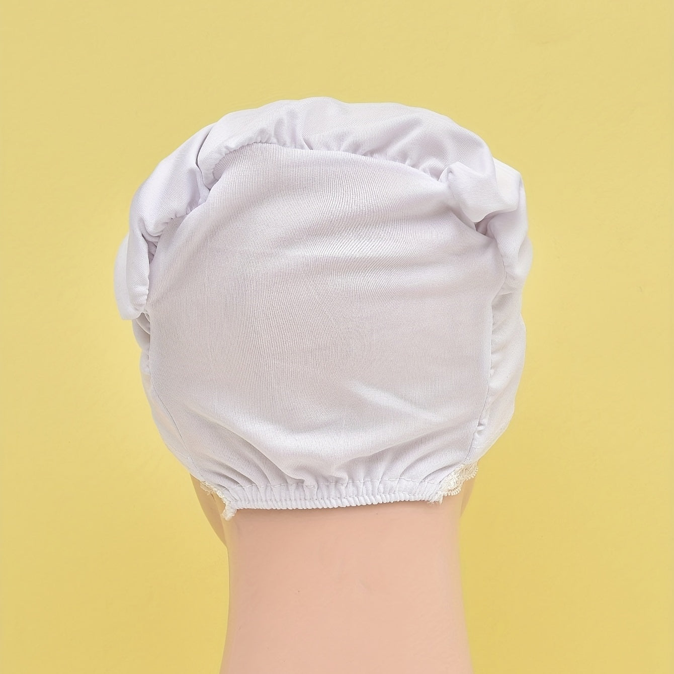 Lace Turban Cap Elastic Head Wrap Bonnet - Chemo Hats
