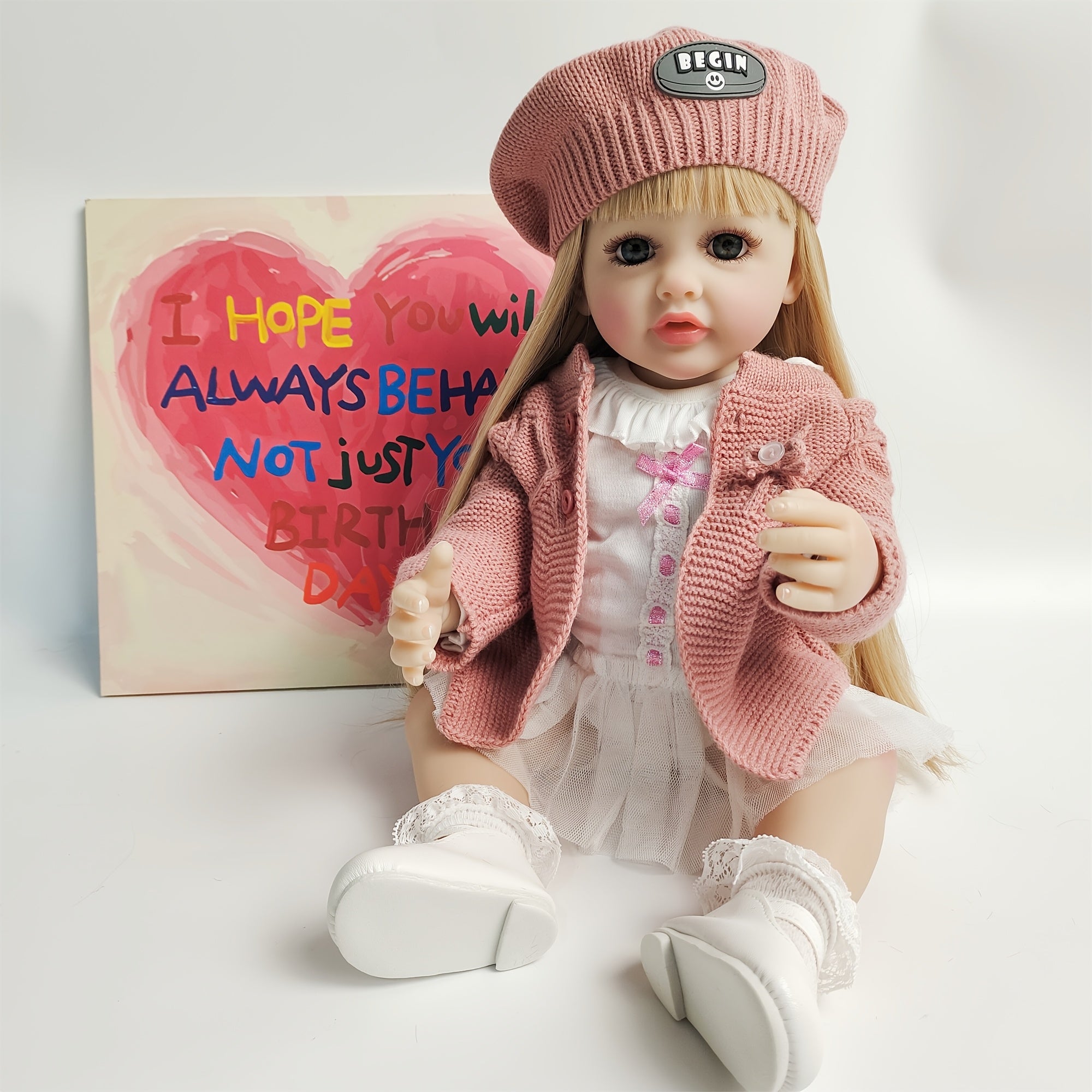 Reborn Princess Doll Blonde Hair