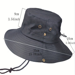 Men's Wide Brim Sun Visor Mountaineering Hat