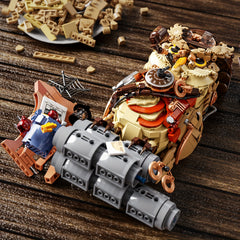 Magic Owl Building Blocks Set Detective Owl MOC Collection Bird Model Kit