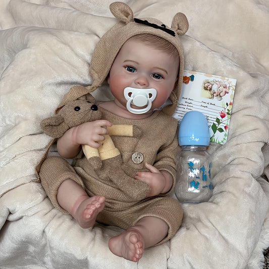 Waterproof Smiling Boy Reborn Dolls - Perfect for Birthday