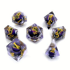 7pcs Dragon Eye Dice Set Table Game Fun Entertainment Dice