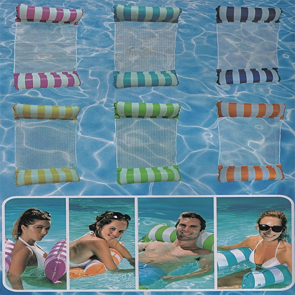 Inflatable Water Hammock Lounger Chair for Adults