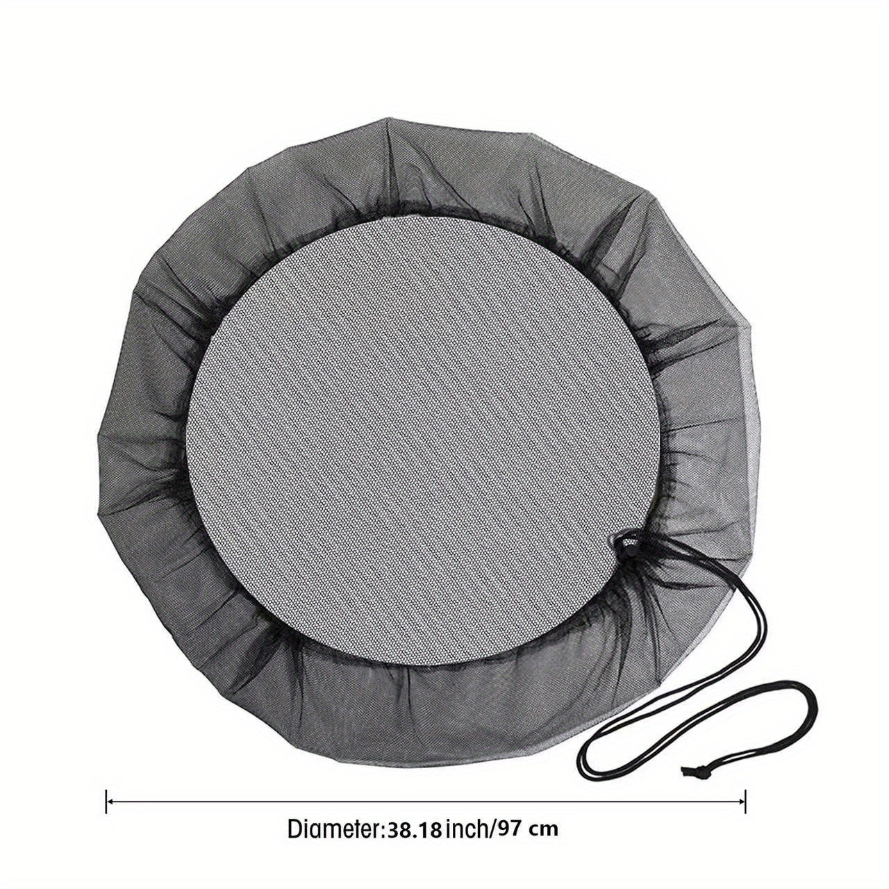 2pcs Outdoor Mesh Netting for Rain Barrels & Water Buckets
