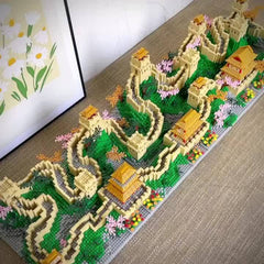 5620 Pcs 3D Chinese Wall Architecture Set - Educational & Challenging