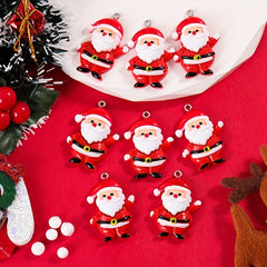 Y2K Anime Santa Claus Charms Pendant DIY Jewelry Accessories
