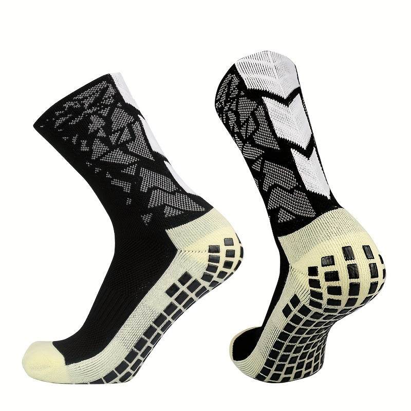 Camouflage Anti Slip Football Socks For Men