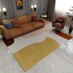 Modern Abstract Area Rug Soft Non-slip Carpet Washable