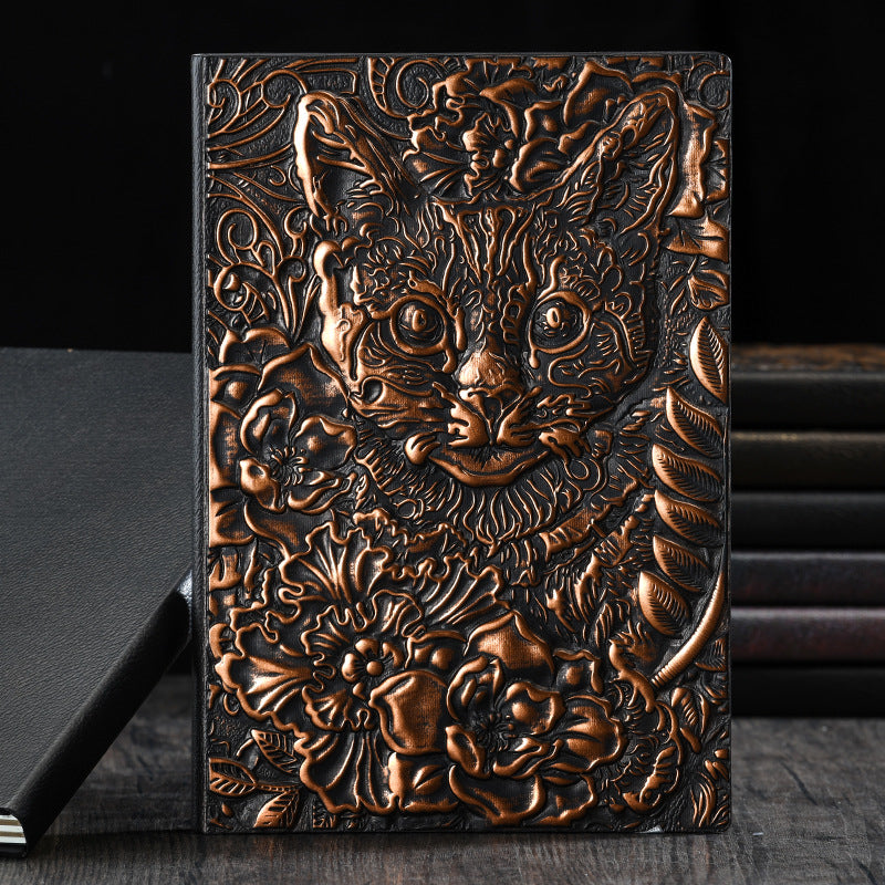Cat Star Man A5 Hardbound Notebook Journal Notepad
