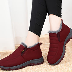 Women's Insulated Winter Boots Plush Lined Snow Shoes