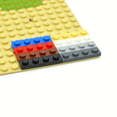 76pcs Building Blocks 1x4 Dots Figures Bricks Educational Toys