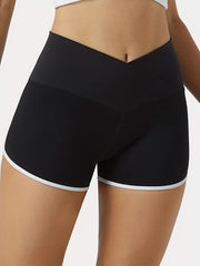 Ruched Hip Lifting Fitness Shorts