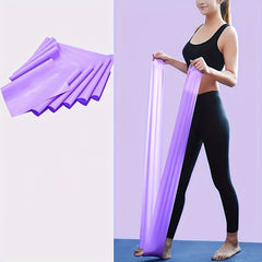 Yoga Resistance Band Elastic Pilates Latex Rope Fitness TPE Training