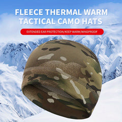 Winter Split Warm Headgear Camo Balaklava Hat