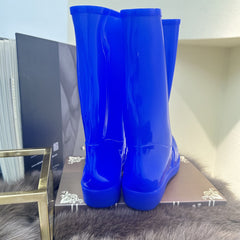 Women's High Top Waterproof Rain Boots Comfortable Non-Slip Outdoor Work Shoes