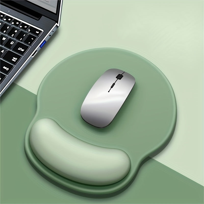 Ergonomic Wrist Mousepad with Gel Memory Foam Support