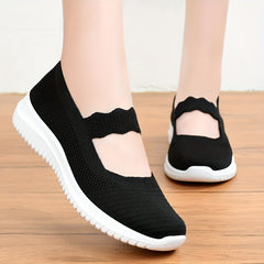 Women's Mesh Slip On Sneakers Low Non-slip Shoes