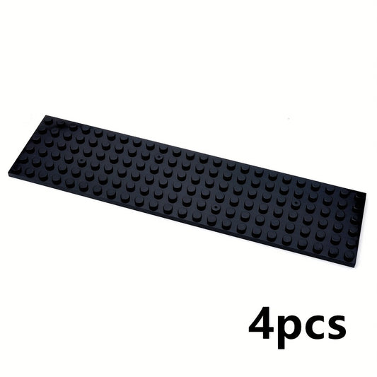 4pcs Thin Bricks 3026 Plate 6x24 Dots DIY Building Blocks Toy