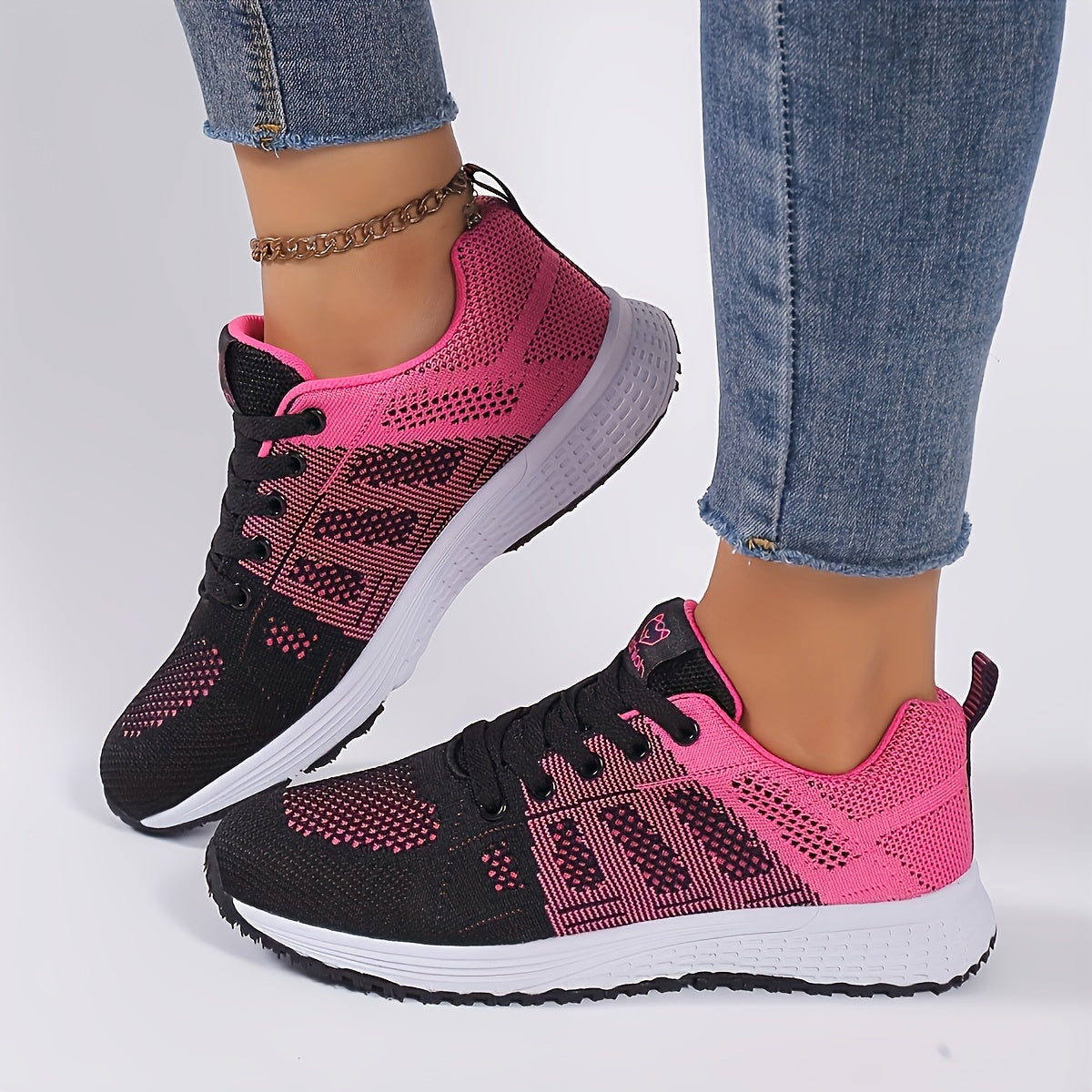 Women's Lightweight Platform Flat Shoes