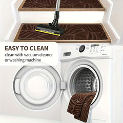Non Slip Stair Mats Runners Treads For Indoor Wooden Steps