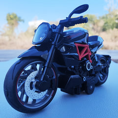 Plastic Alloy Motorcycle Racing Model Car Ornament Birthday Gift
