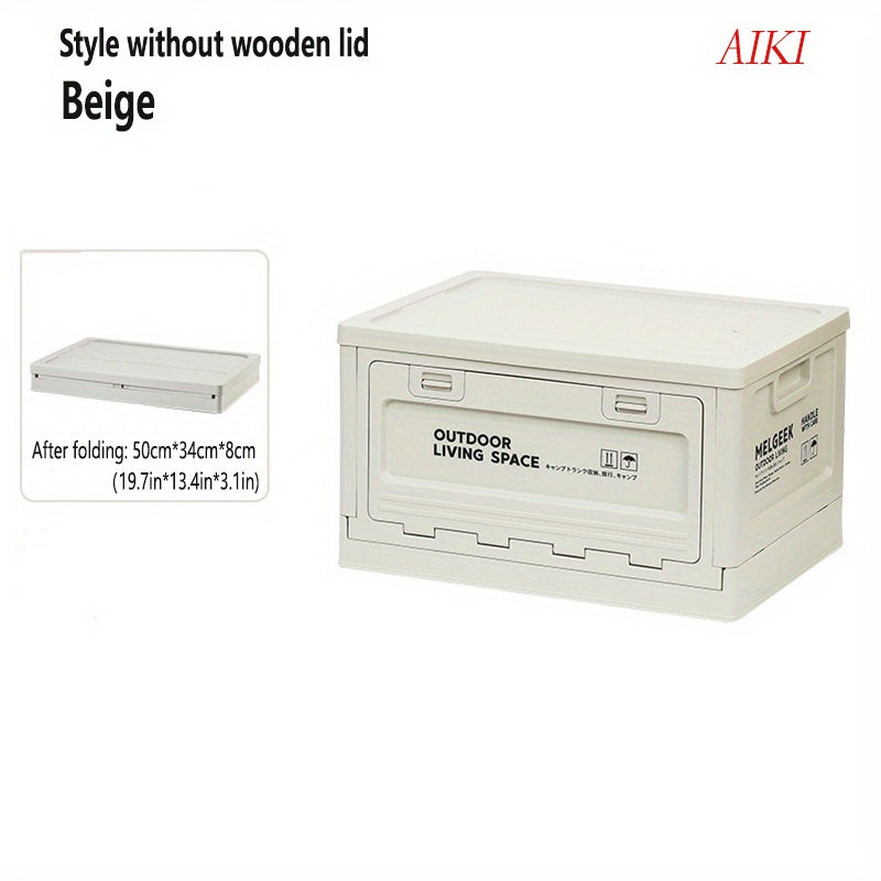 Portable Folding Box Moisture-proof Storage Box for Home, Camping, Car Fishing