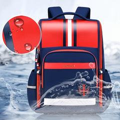 Kids Backpack Large Capacity Schoolbag Waterproof Spine Protection