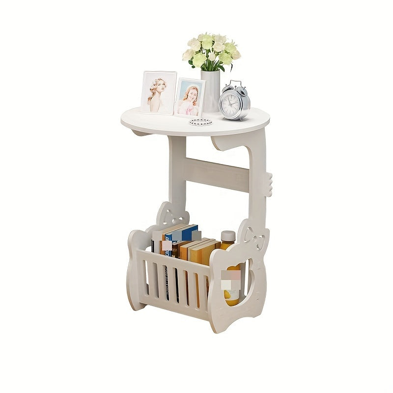 European Style Small Coffee Table Small Round Table Mini Bedside Table