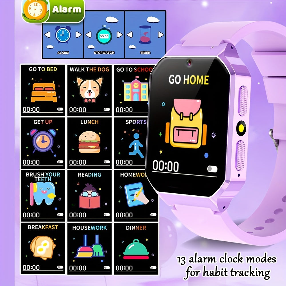 Kids Smartwatch with 26 Educational Games Music Photos Videos Girls Ages 3-8
