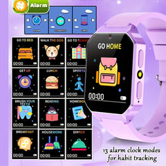 Kids Smartwatch with 26 Educational Games Music Photos Videos Girls Ages 3-8