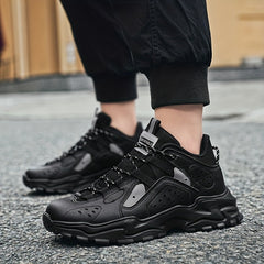 Men's Breathable Chunky Sneakers for Jogging Gym