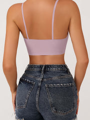 Wireless Push Up Sports Bra for Yoga Fitness
