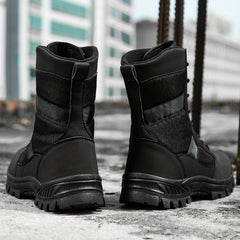 Men's Combat Boots Lace up Army Boots