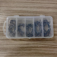 Texas Rig Worm Hooks Offset for Bass Fishing 50 100pcs
