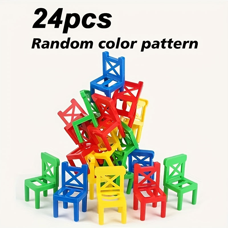 Exciting Chair Jenga Game Set