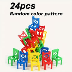 Exciting Chair Jenga Game Set