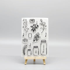 Cartoon Transparent Stamps: Fun Stationery for Students & Kids