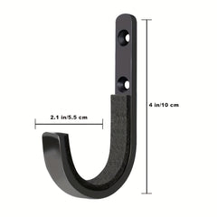 4pcs Stainless Steel Wall Mount Horizontal Mounts With Padding