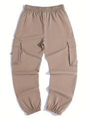 Men s Casual Boys Don t Cry Print Cargo Pants
