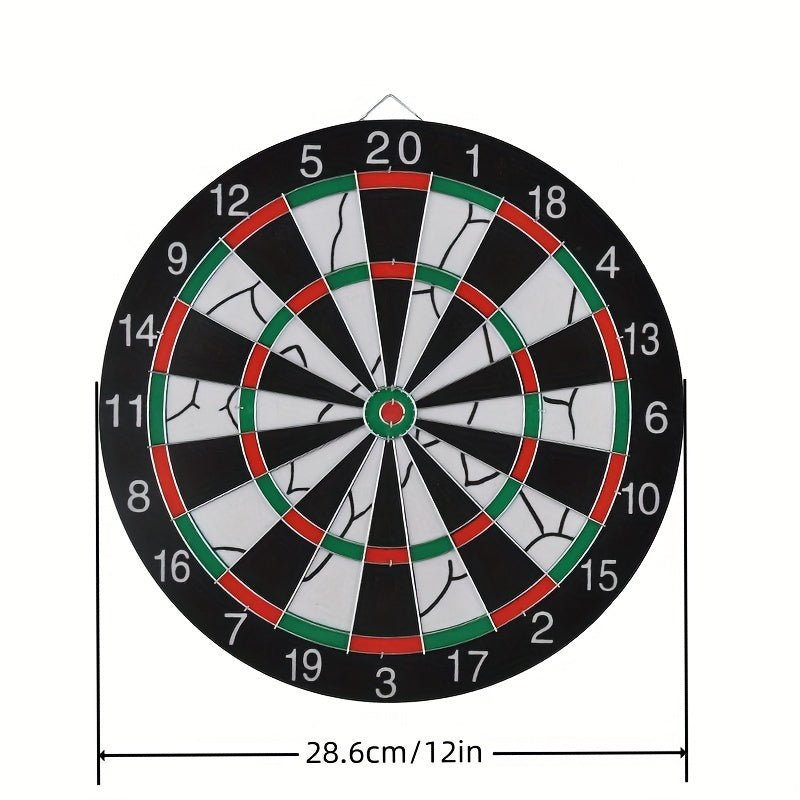 Double Sided Dart Board Set for Indoor Game Entertainment