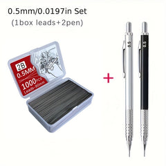 3pcs Mechanical Pencil Lead Set 0.5-2.0mm Refill Student Writing Art 2 Pen